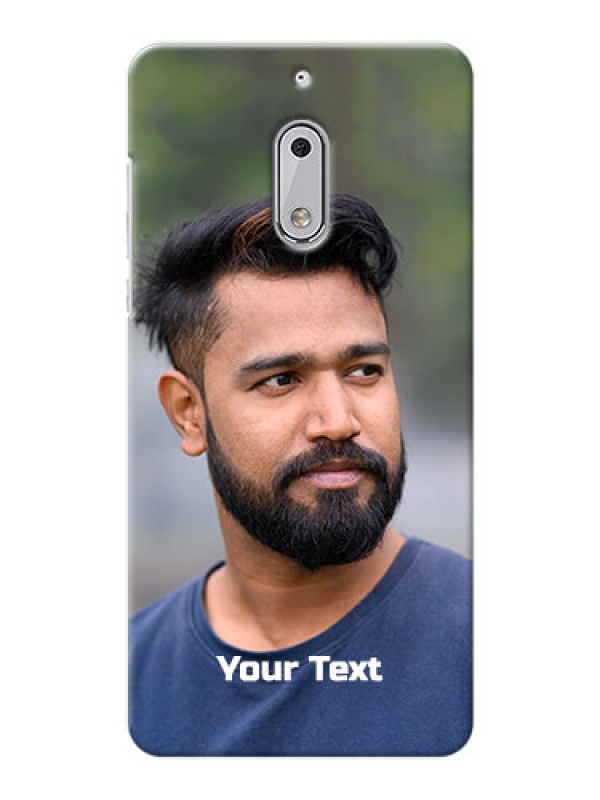 Custom Nokia 6 Mobile Cover: Photo with Text
