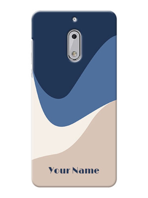 Custom Nokia 6 Back Covers: Abstract Drip Art Design