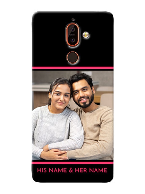 Custom Nokia 7 Plus Mobile Covers With Add Text Design