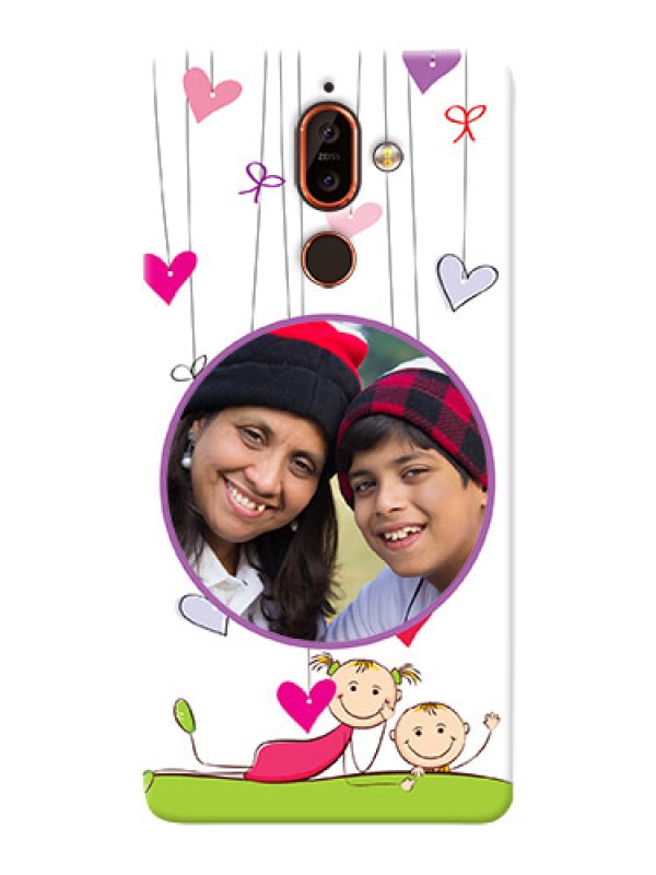 Custom Nokia 7 Plus Mobile Cases: Cute Kids Phone Case Design