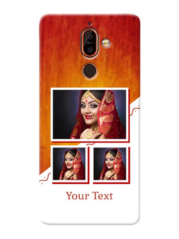 Custom Nokia 7 Plus Personalised Phone Cases: Wedding Memories Design  