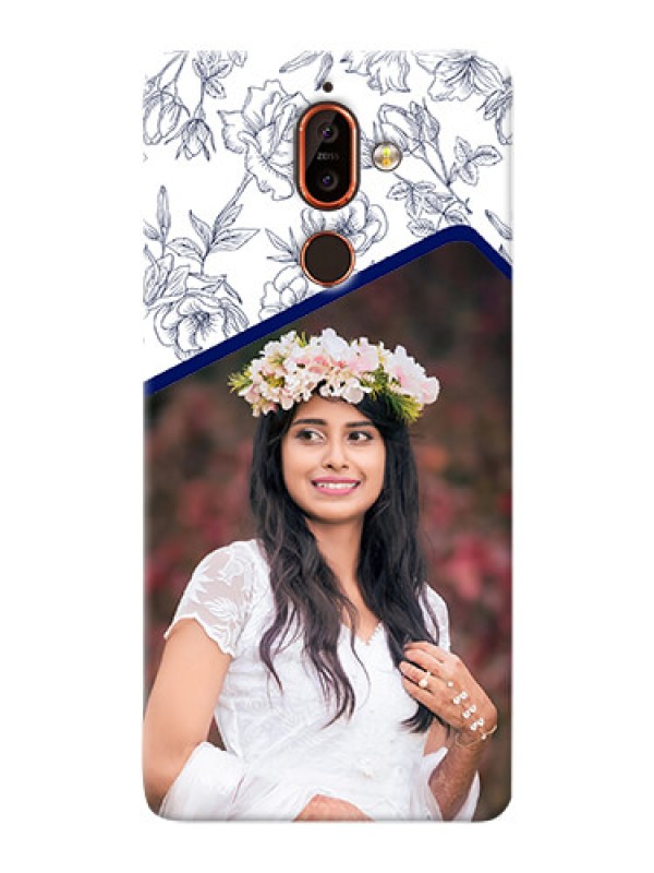 Custom Nokia 7 Plus Phone Cases: Premium Floral Design