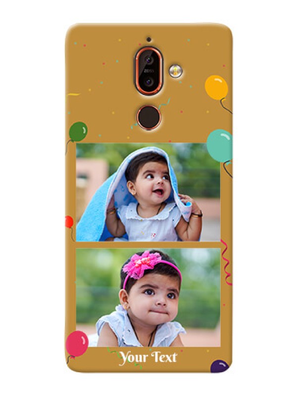 Custom Nokia 7 Plus Phone Covers: Image Holder with Birthday Celebrations Design