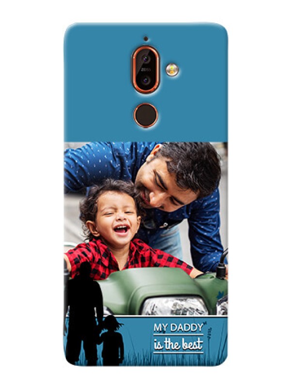 Custom Nokia 7 Plus Personalized Mobile Covers: best dad design 