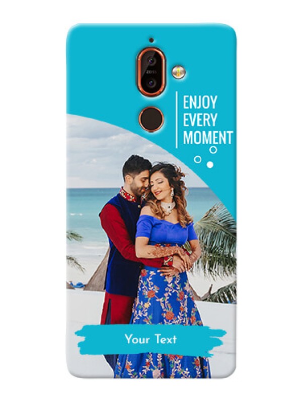 Custom Nokia 7 Plus Personalized Phone Covers: Happy Moment Design