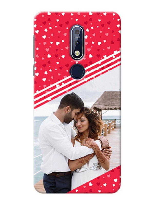 Custom Nokia 7.1 Custom Mobile Covers:  Valentines Gift Design