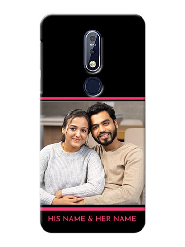 Custom Nokia 7.1 Mobile Covers With Add Text Design