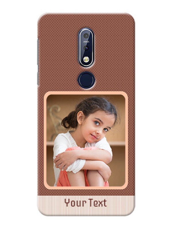 Custom Nokia 7.1 Phone Covers: Simple Pic Upload Design