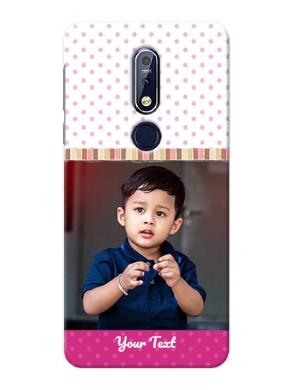 Custom Nokia 7.1 custom mobile cases: Cute Girls Cover Design