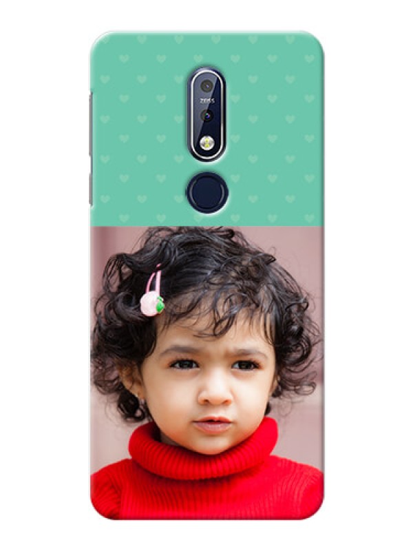 Custom Nokia 7.1 mobile cases online: Lovers Picture Design