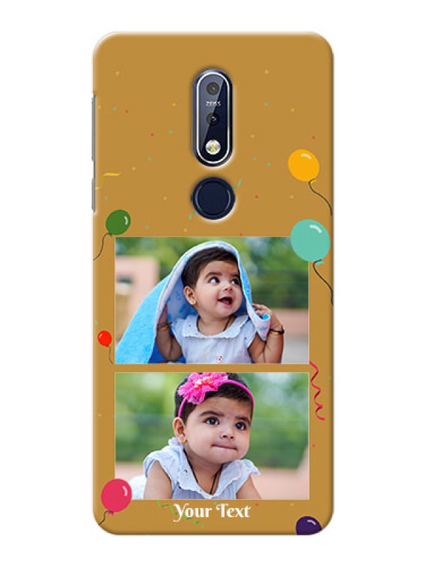 Custom Nokia 7.1 Phone Covers: Image Holder with Birthday Celebrations Design
