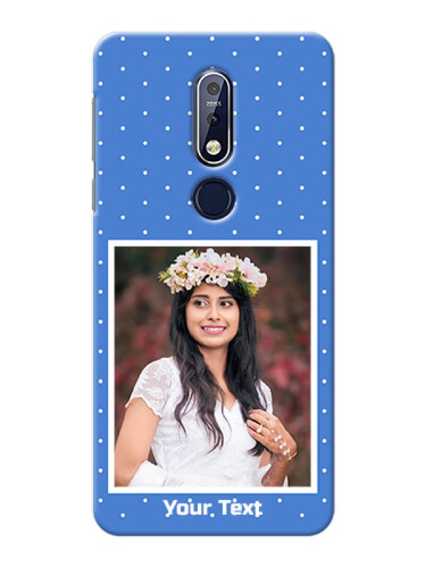 Custom Nokia 7.1 Personalised Phone Cases: polka dots design
