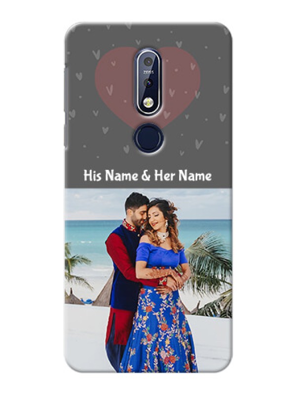 Custom Nokia 7.1 Mobile Covers: Buy Love Design with Photo Online