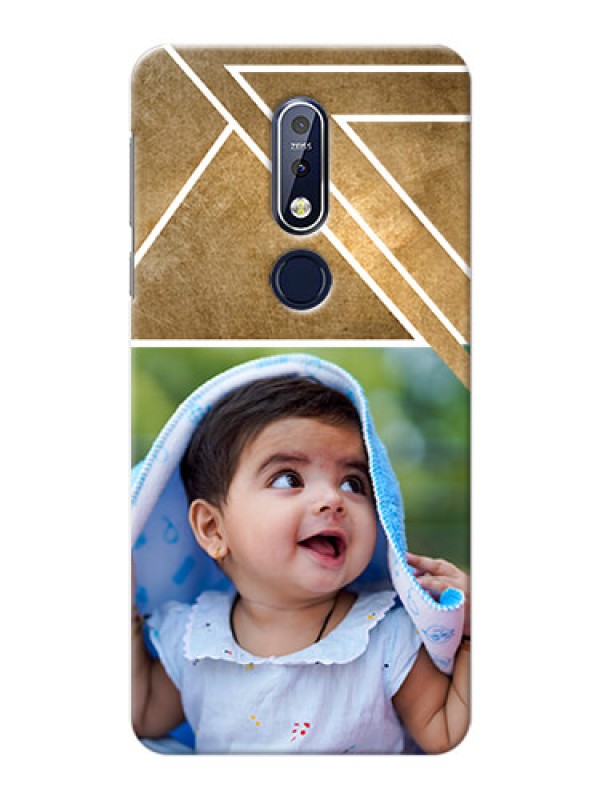 Custom Nokia 7.1 mobile phone cases: Gradient Abstract Texture Design