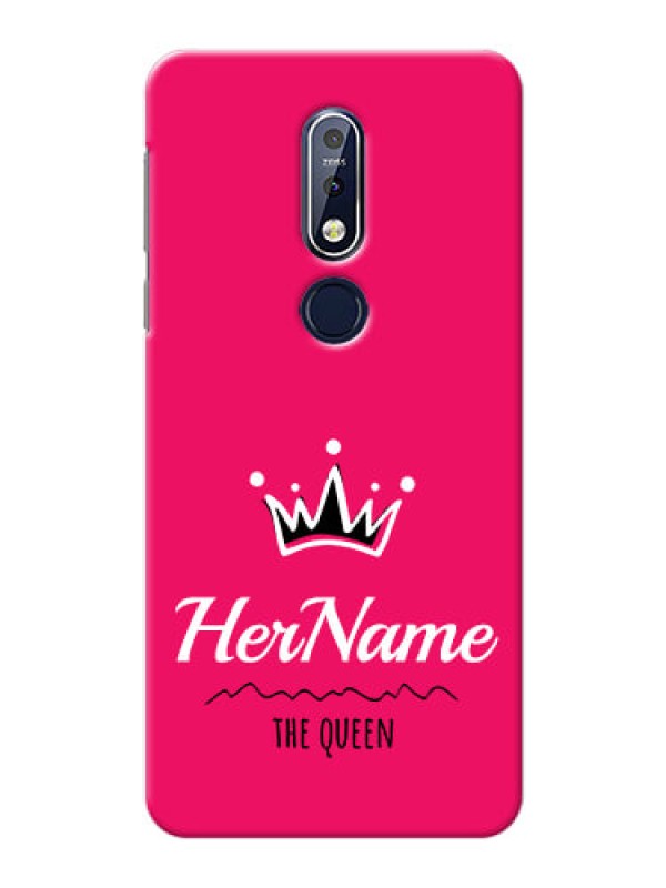 Custom Nokia 7.1 Queen Phone Case with Name