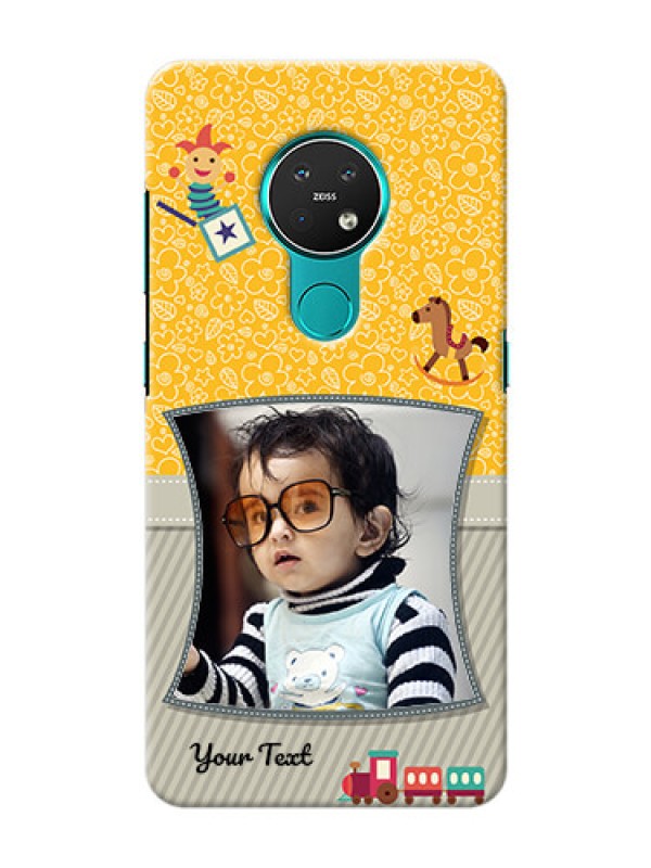 Custom Nokia 7.2 Mobile Cases Online: Baby Picture Upload Design