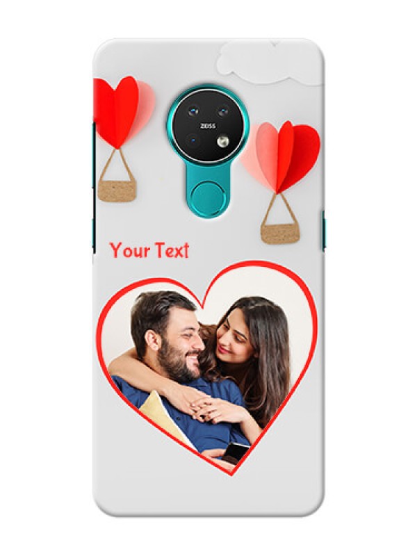 Custom Nokia 7.2 Phone Covers: Parachute Love Design