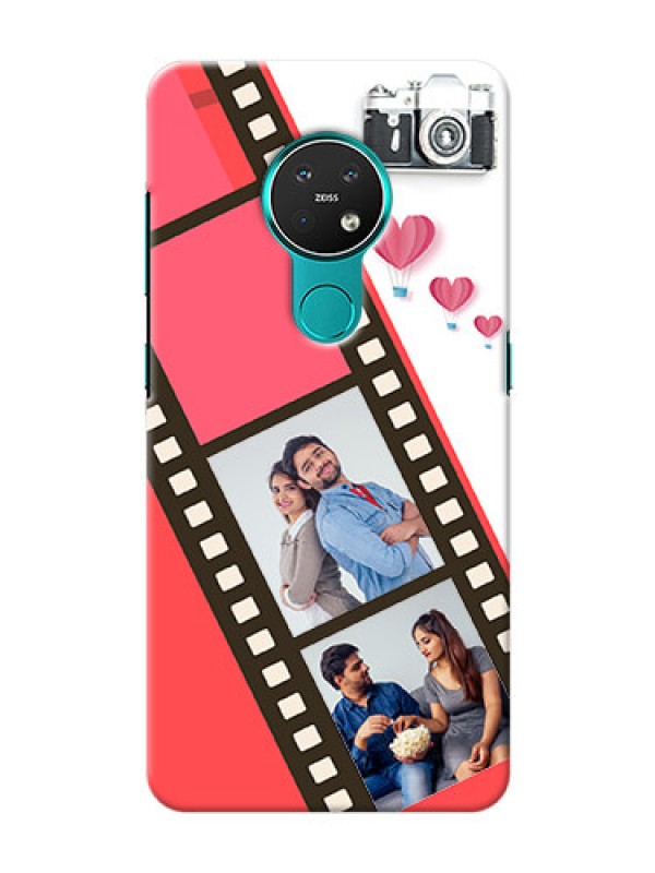 Custom Nokia 7.2 custom phone covers: 3 Image Holder with Film Reel