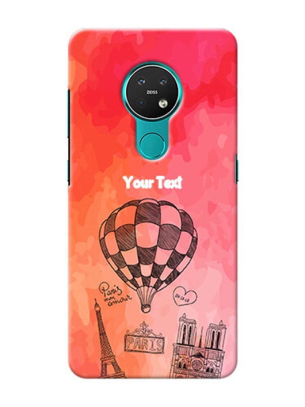 Custom Nokia 7.2 Personalized Mobile Covers: Paris Theme Design