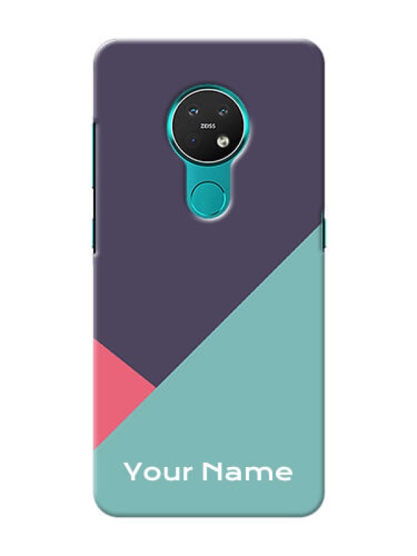 Custom Nokia 7.2 Custom Phone Cases: Tri Color abstract Design