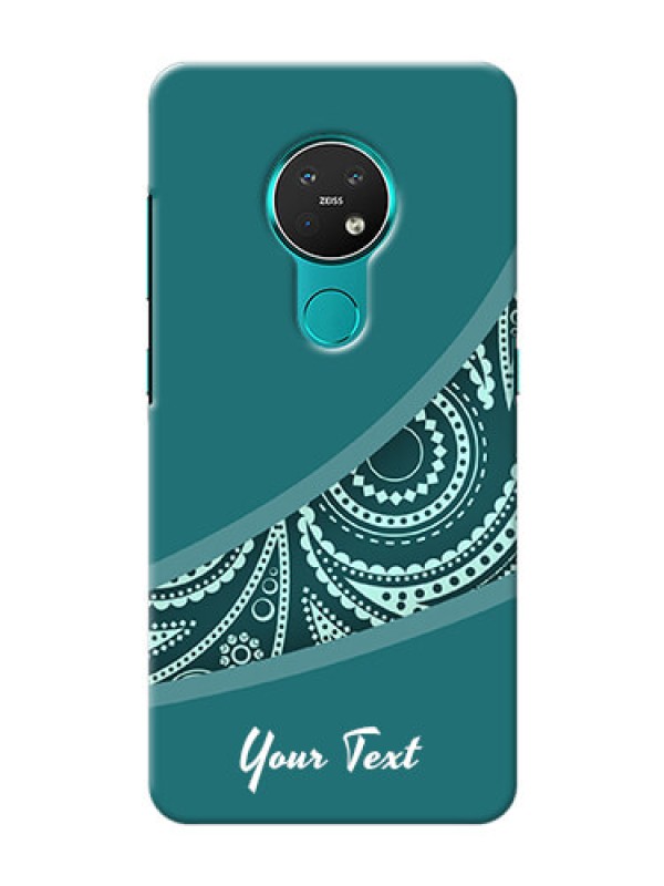 Custom Nokia 7.2 Custom Phone Covers: semi visible floral Design