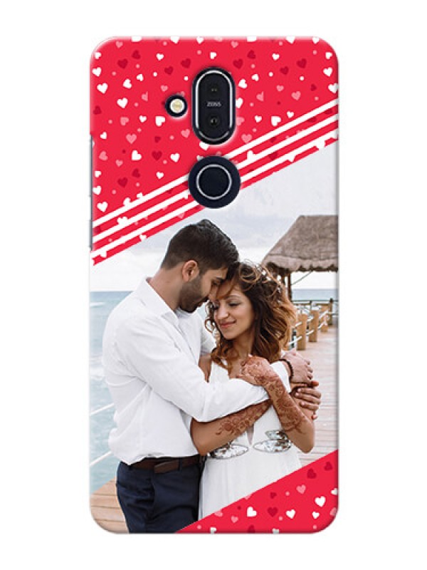 Custom Nokia 8.1 Custom Mobile Covers:  Valentines Gift Design