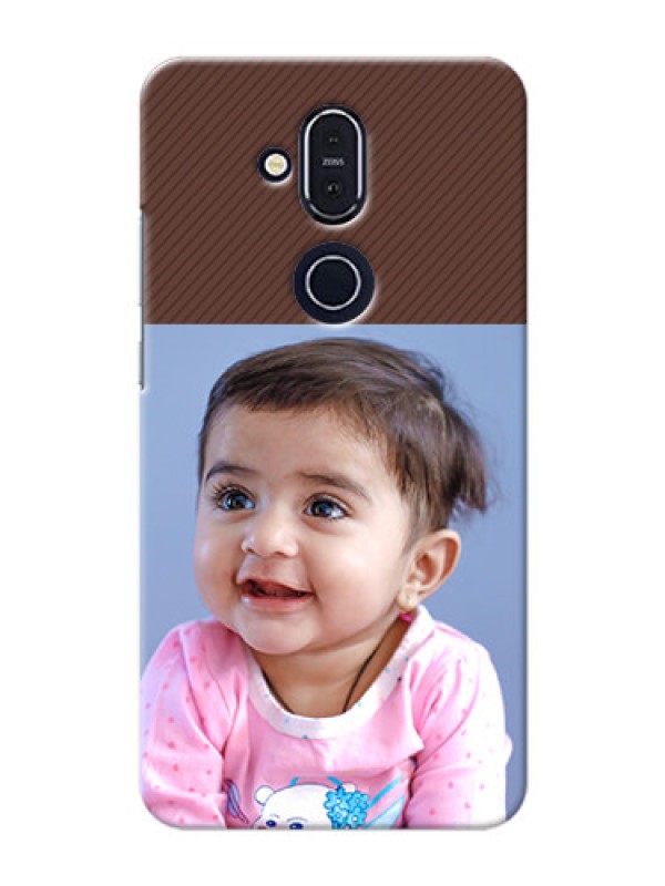 Custom Nokia 8.1 personalised phone covers: Elegant Case Design