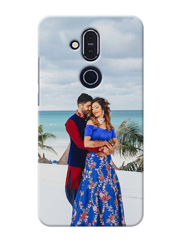 Custom Nokia 8.1 Custom Mobile Cover: Upload Full Picture Design