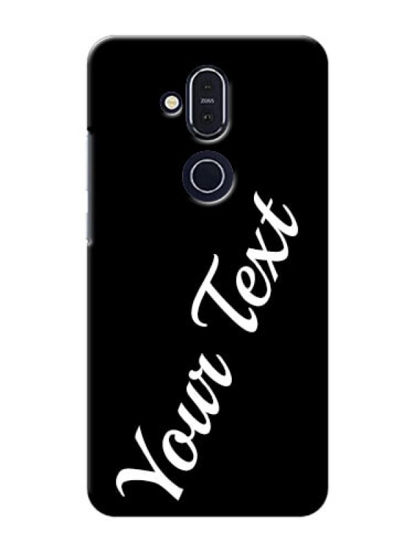 Custom Nokia 8.1 Custom Mobile Cover with Your Name