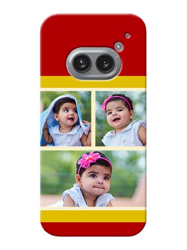 Custom Nothing Phone 2A 5G Custom Hard Phone Case - Multiple Pic Upload Design