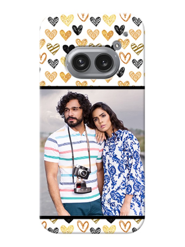 Custom Nothing Phone 2A 5G Custom Hard Phone Case - Love Symbol Design