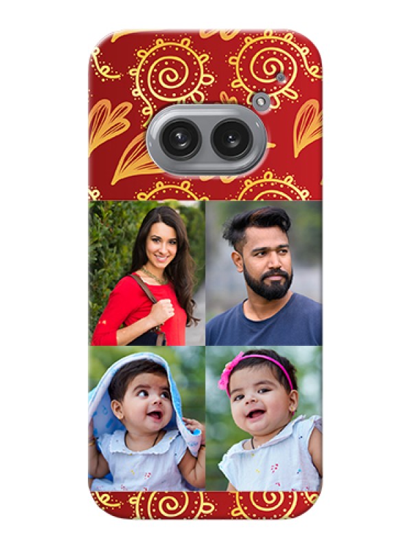 Custom Nothing Phone 2A 5G Custom Hard Phone Case - 4 Image Traditional Design