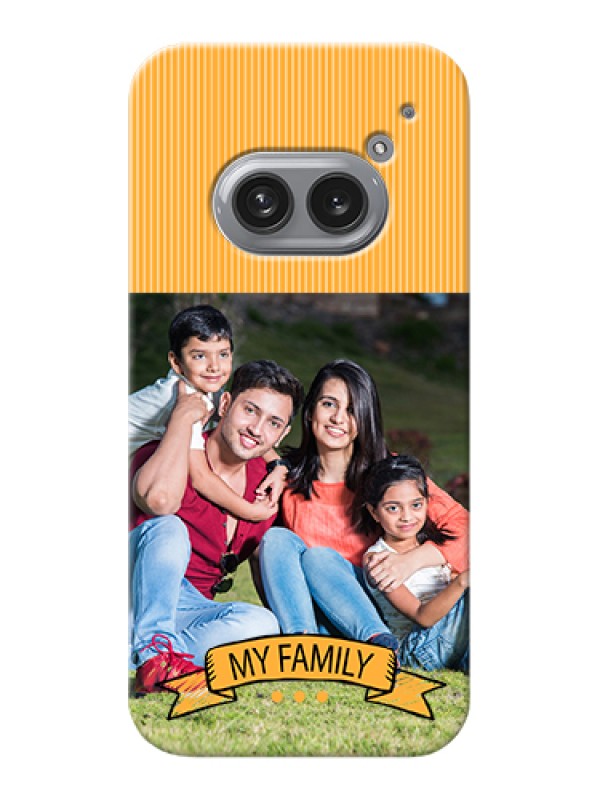 Custom Nothing Phone 2A 5G Custom Hard Phone Case - My Family Design