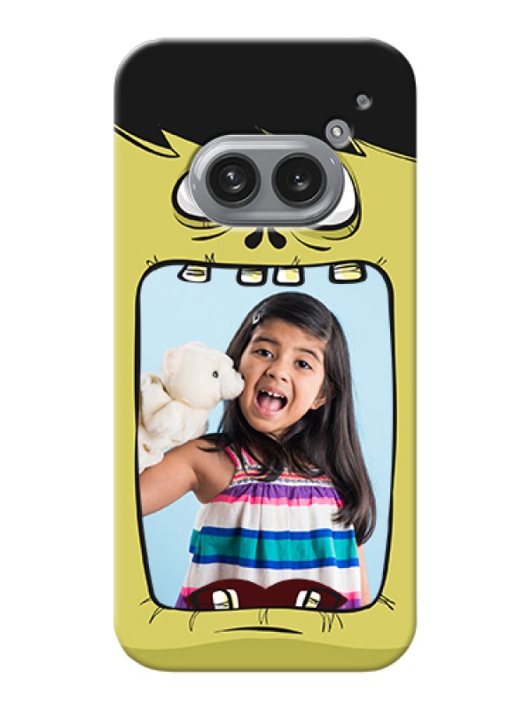 Custom Nothing Phone 2A 5G Custom Hard Phone Case - Cartoon Monster Back Case Design