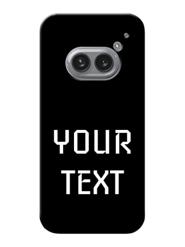 Custom Nothing Phone 2A 5G Custom Hard Phone Case - Your Name Design