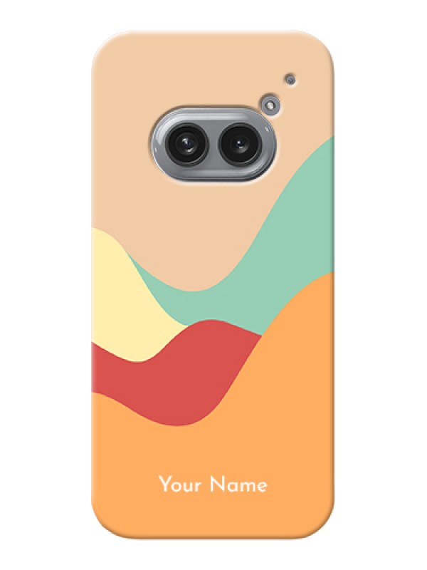 Custom Nothing Phone 2A 5G Custom Hard Phone Case - Ocean Waves Multi - Colour Design
