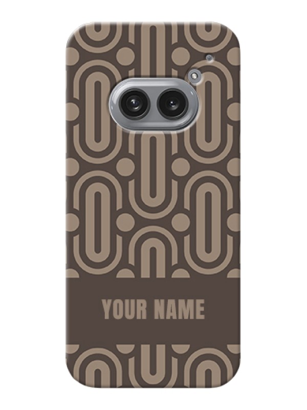 Custom Nothing Phone 2A 5G Custom Hard Phone Case - Captivating Zero Pattern Design