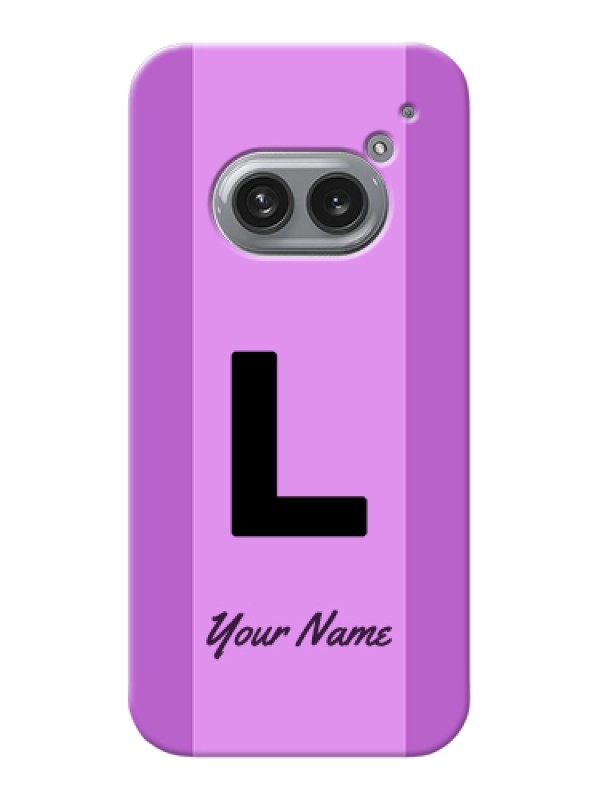 Custom Nothing Phone 2A 5G Custom Hard Phone Case - Tricolor Custom Text Design