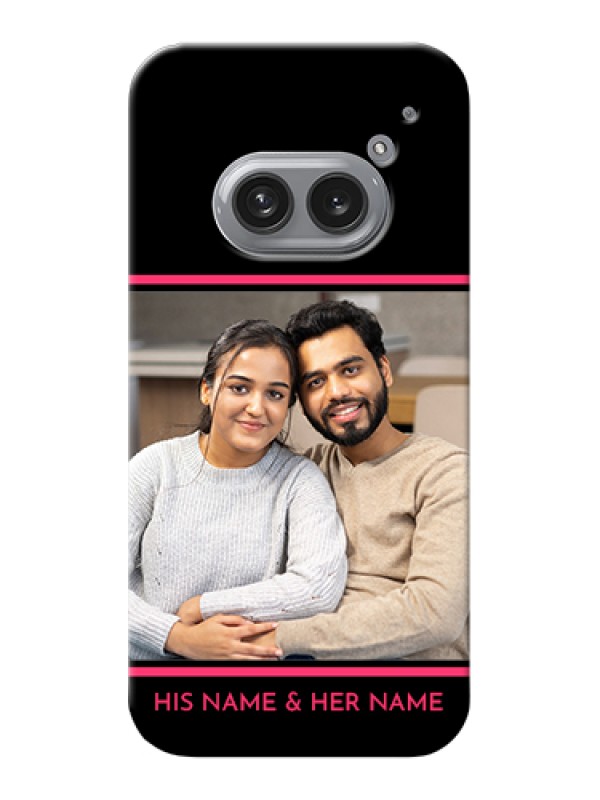 Custom Nothing Phone 2A Plus Custom Hard Phone Case - With Add Text Design