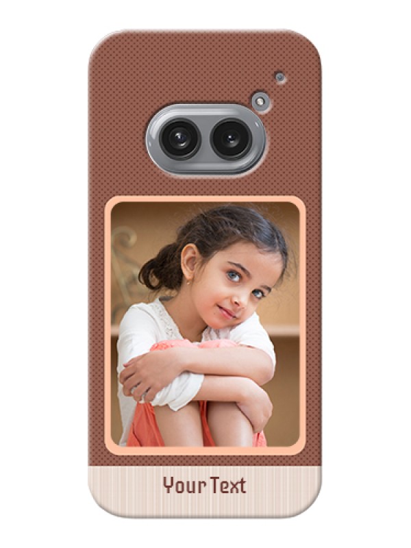 Custom Nothing Phone 2A Plus Custom Hard Phone Case - Simple Pic Upload Design