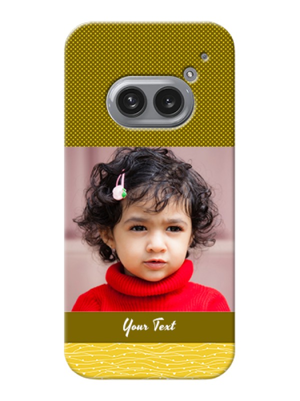 Custom Nothing Phone 2A Plus Custom Hard Phone Case - Simple Green Color Design