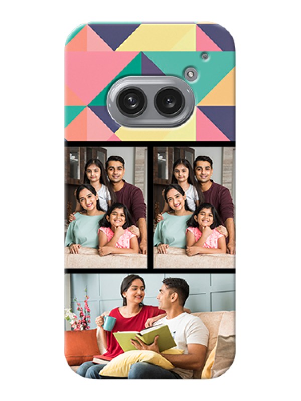 Custom Nothing Phone 2A Plus Custom Hard Phone Case - Bulk Pic Upload Design