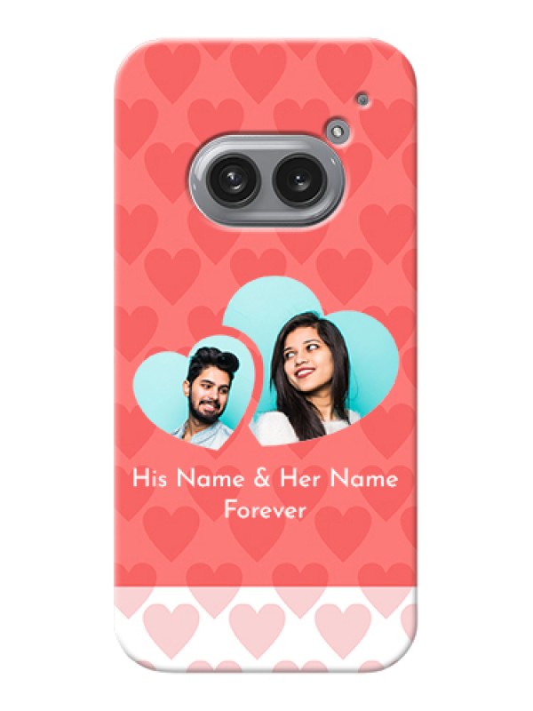Custom Nothing Phone 2A Plus Custom Hard Phone Case - Couple Pic Upload Design