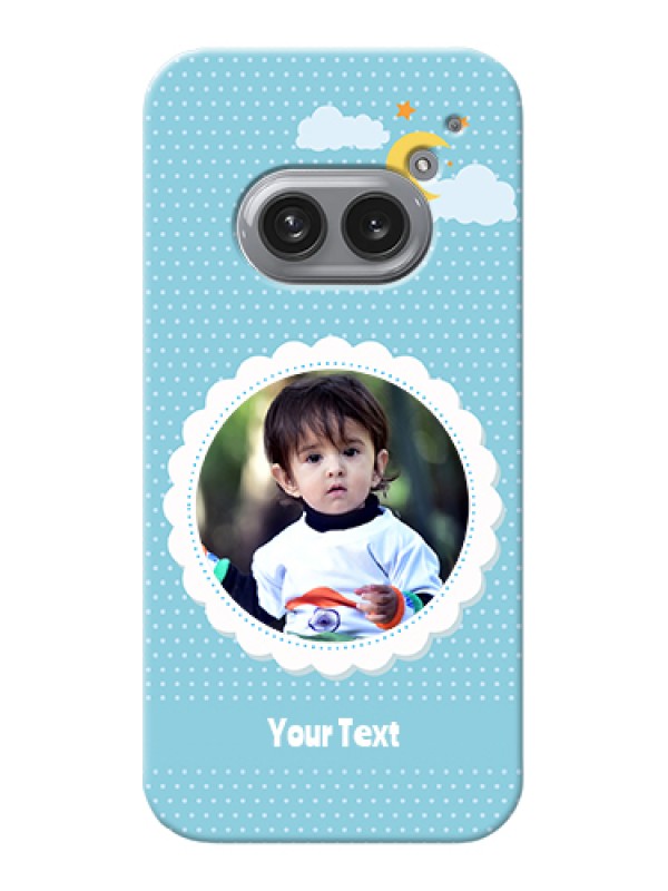 Custom Nothing Phone 2A Plus Custom Hard Phone Case - Violet Pattern Design