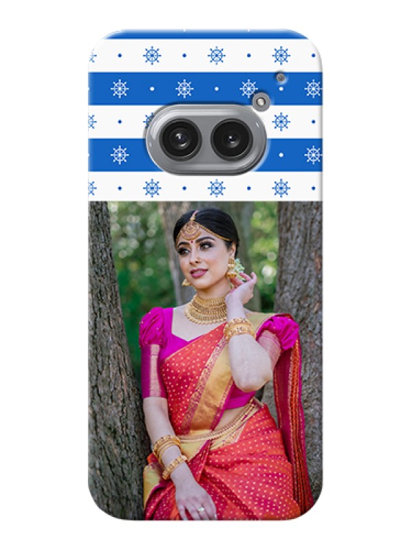 Custom Nothing Phone 2A Plus Custom Hard Phone Case - Snow Pattern Design