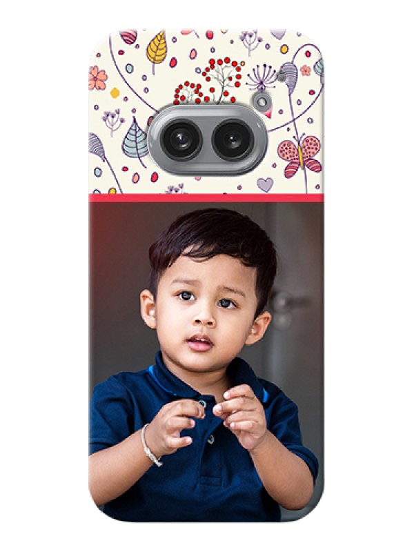 Custom Nothing Phone 2A Plus Custom Hard Phone Case - Premium Floral Design