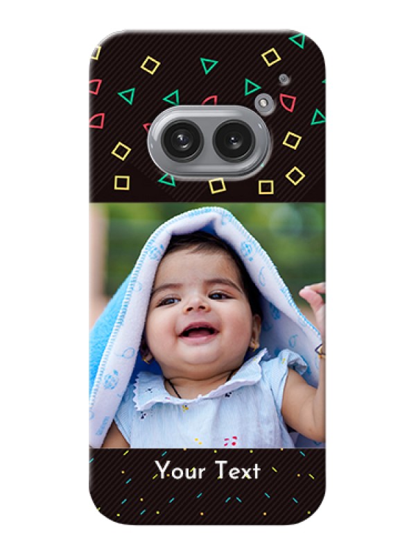 Custom Nothing Phone 2A Plus Custom Hard Phone Case - With Confetti Birthday Design