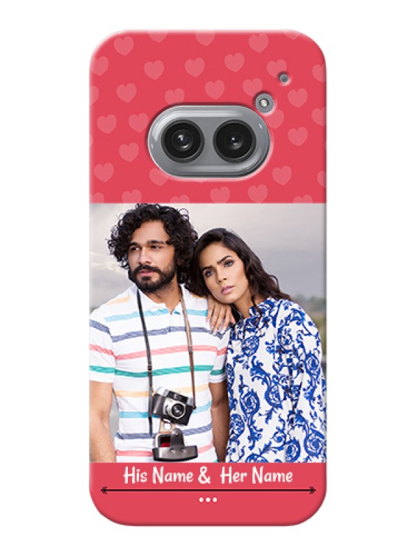 Custom Nothing Phone 2A Plus Custom Hard Phone Case - Simple Love Design