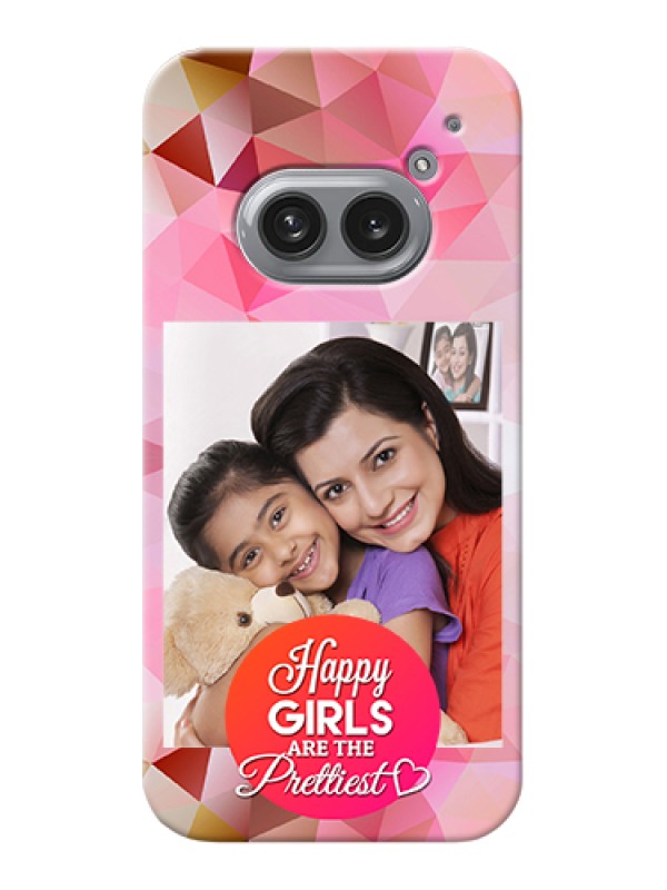 Custom Nothing Phone 2A Plus Custom Hard Phone Case - Abstract Triangle Design