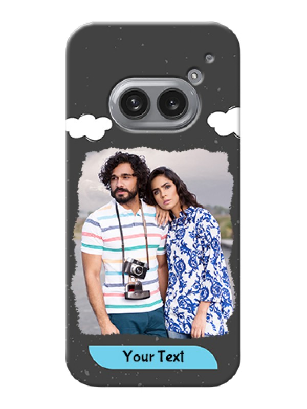 Custom Nothing Phone 2A Plus Custom Hard Phone Case - Splashes With Love Doodles Design